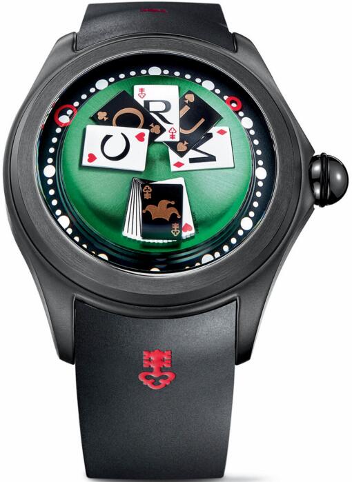 Replica Corum Bubble L390 / 03246 - 390.101.95 / 0371 GC01 Game Poker watch